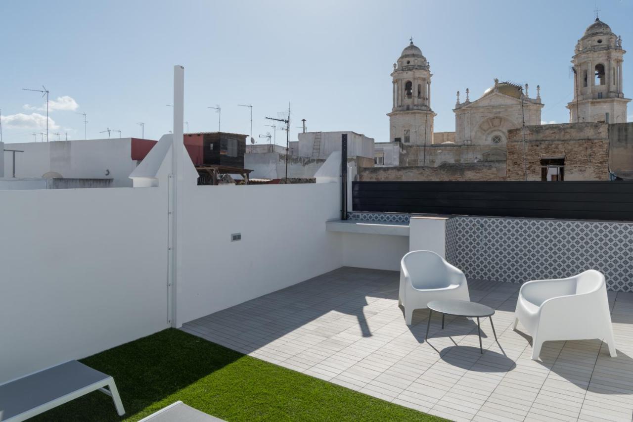 Atico Gades De La Catedral Apartman Cádiz Kültér fotó
