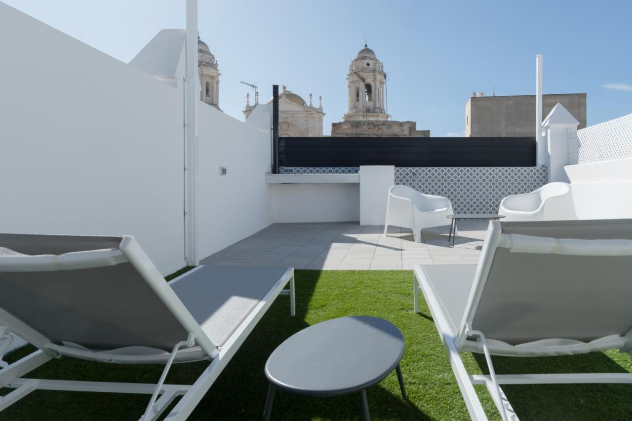 Atico Gades De La Catedral Apartman Cádiz Kültér fotó